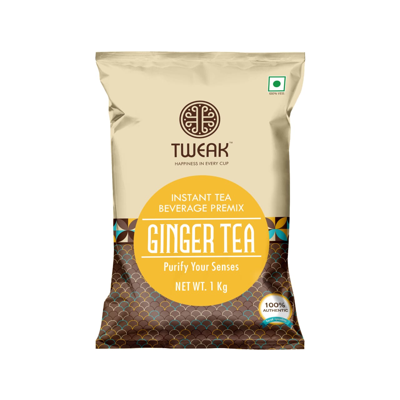 Tweak instant ginger tea premix pack -1 kg