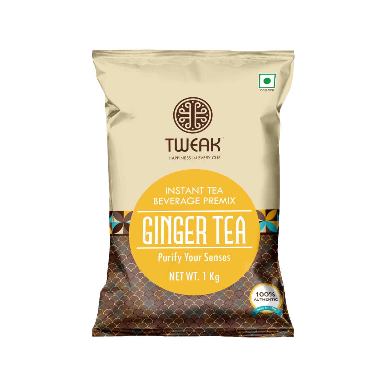 Tweak instant ginger tea premix pack -1 kg