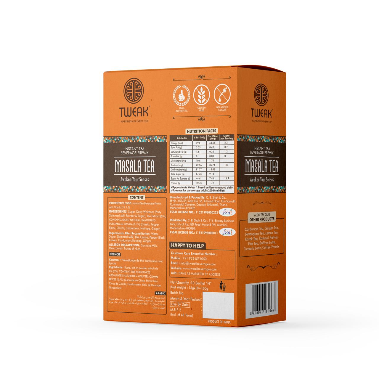 Tweak instant masala premix- 10 sachet