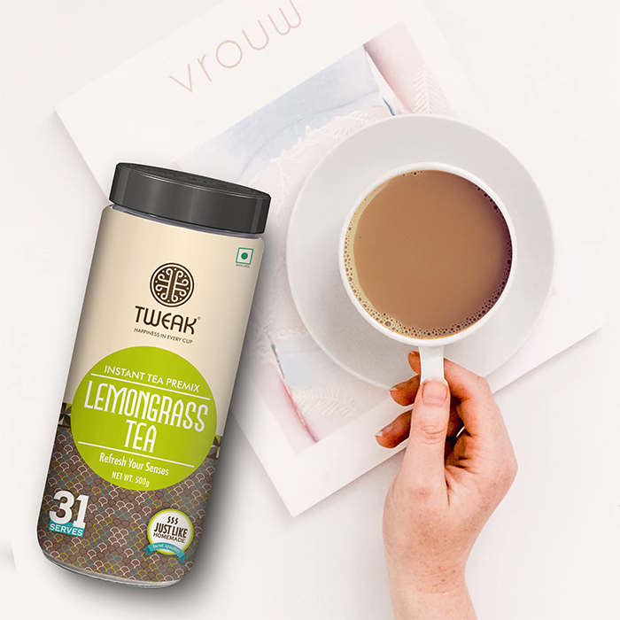 Tweak instant lemongrass tea premix- 500 GM