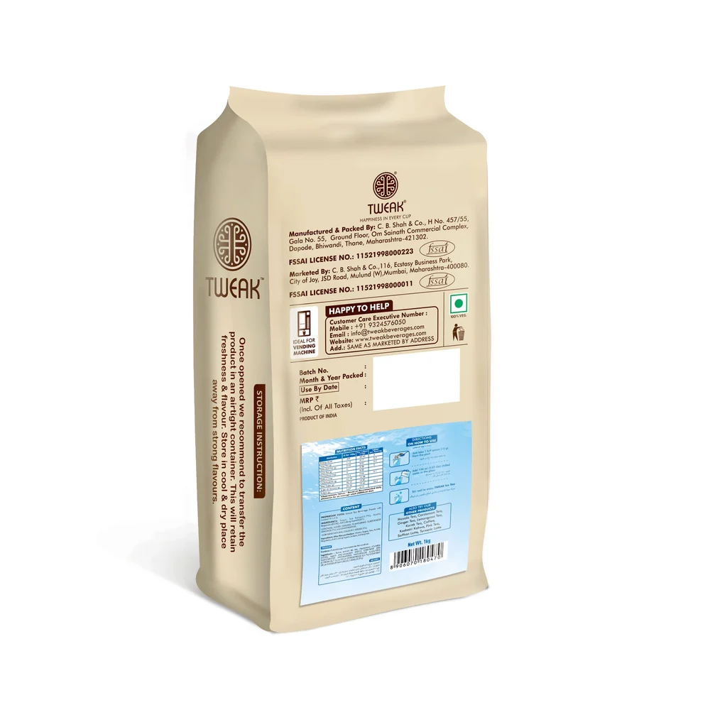 Tweak instant iced tea premix- 1 kg pack