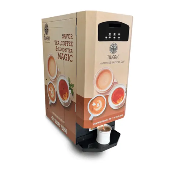 Tweak three-option vending machine