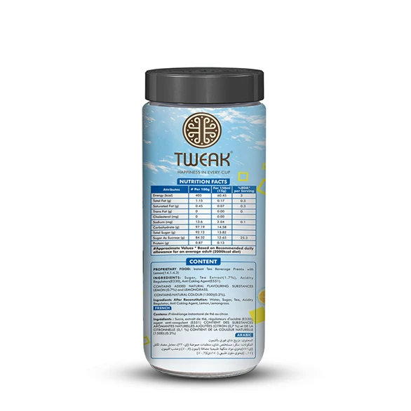 Tweak instant lemon ice tea premix- 500 GM