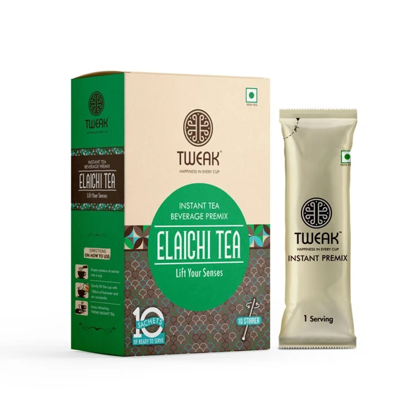 Tweak instant elaichi tea premix- 10 sachet 